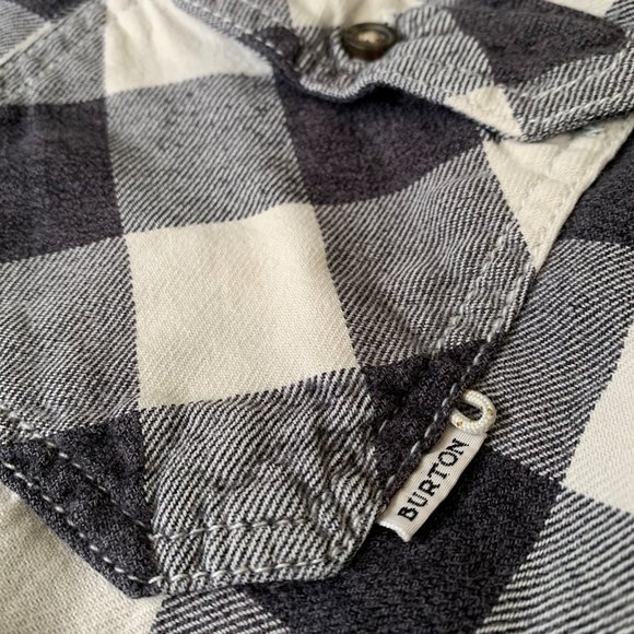 Burtons Mens Snowboarding Flannel Shirt - Size Large - Picture 2 of 4